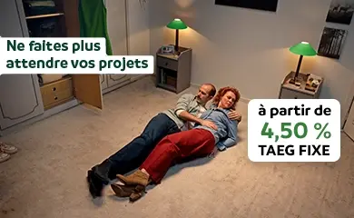 Ne faites plus attendre vos projets, TAEG fixe à partir de 4,50%