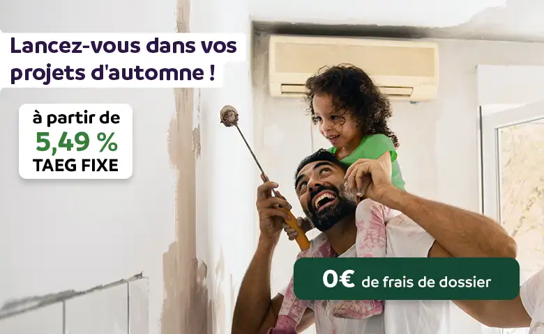 Ne faites plus attendre vos projets, TAEG fixe à partir de 5,49%